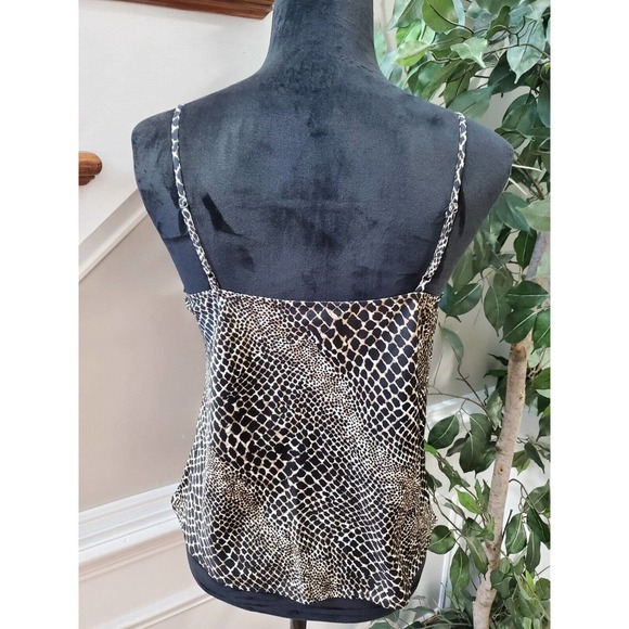 Banana Republic Women's Multicolor Snack Print Square Neck Sleeve Top Blouse PS - Picture 7 of 9